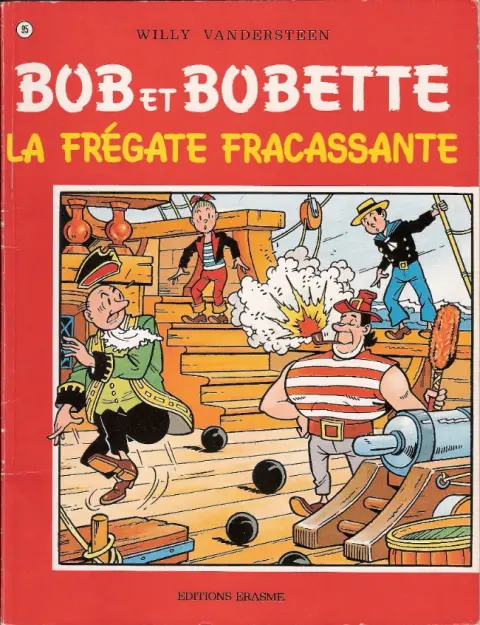 Couverture de l'album Bob et Bobette Tome 95 La frégate fracassante