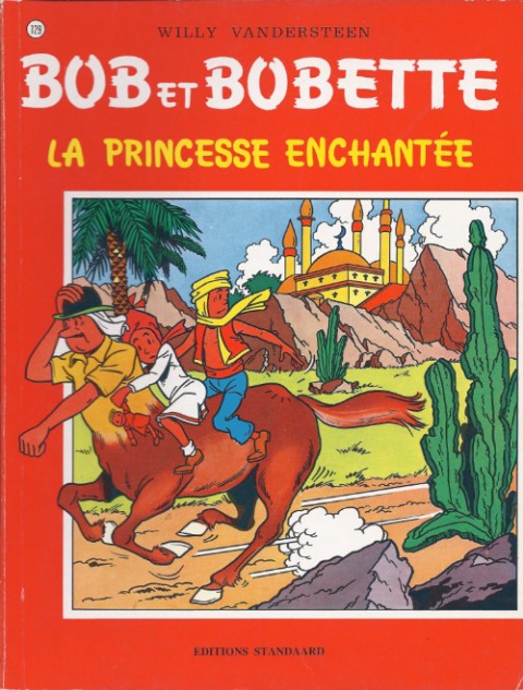 Couverture de l'album Bob et Bobette Tome 129 La princesse enchantée