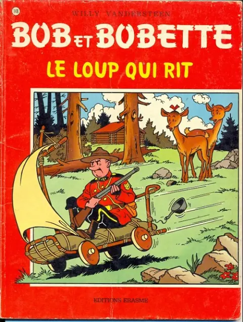 Couverture de l'album Bob et Bobette Tome 148 Le loup qui rit