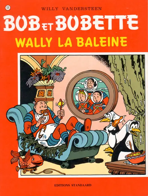 Couverture de l'album Bob et Bobette Tome 171 Wally la baleine