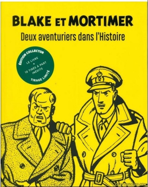 Couverture de l'album Blake et Mortimer - Deux aventuriers dans l'Histoire
