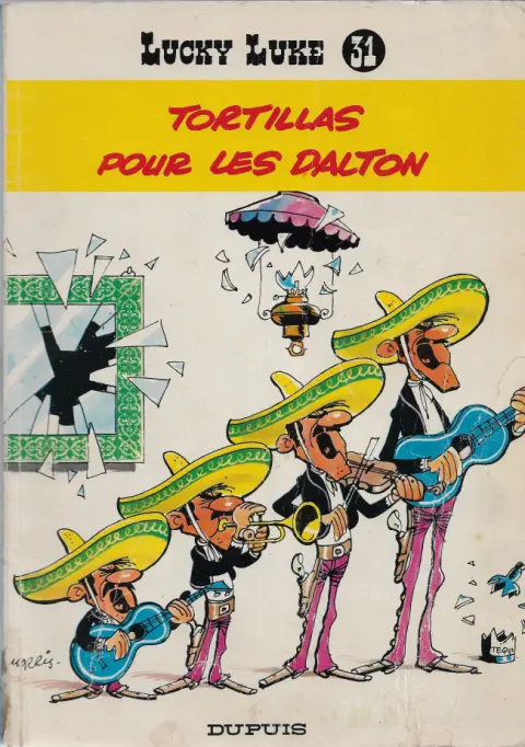 Couverture de l'album Lucky Luke Tome 31 Tortillas pour les Dalton