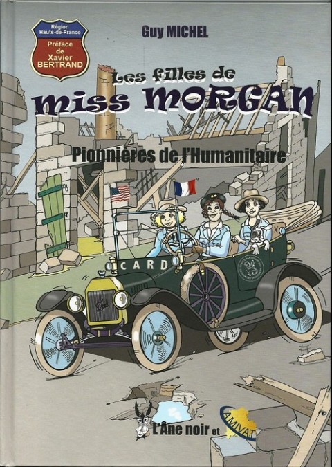 Couverture de l'album Les filles de miss Morgan Pionnières de l'humanitaire