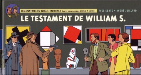 Couverture de l'album Blake et Mortimer Tome 24 Le Testament de William S.