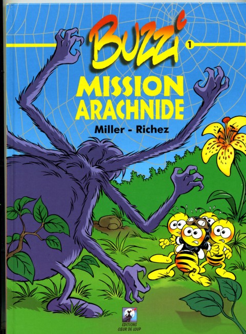 Couverture de l'album Buzzi Tome 1 Mission Arachnide