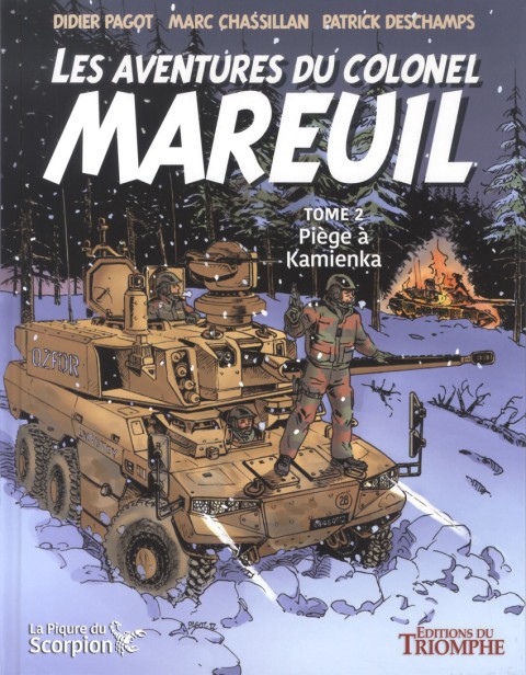 Couverture de l'album Les aventures du colonel Mareuil Tome 2 Piège à Kamienka