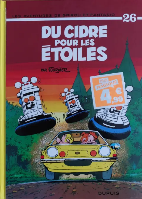 Couverture de l'album Spirou et Fantasio Tome 26 Du cidre pour les étoiles