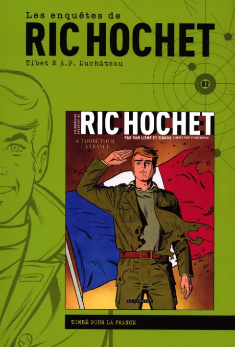 Les enquêtes de Ric Hochet Tome 82 Tombé pour la France