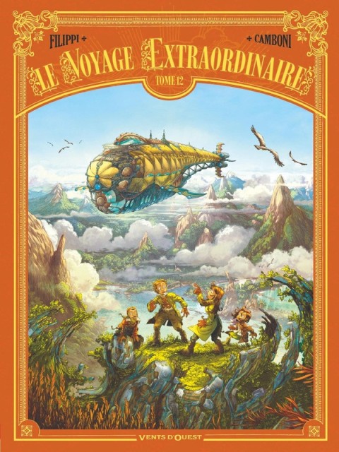Le Voyage Extraordinaire Tome 12 Voyage au centre des terres 3/3