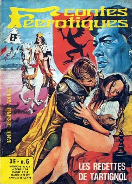 Contes féérotiques Tome 6 Les recettes de Tartignol