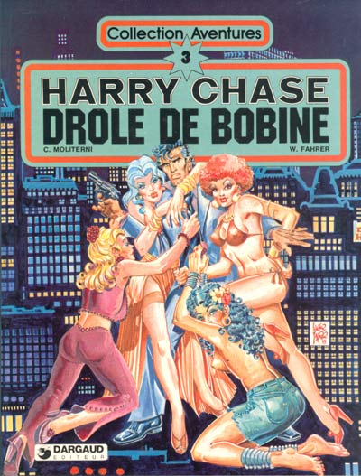 Couverture de l'album Harry Chase Tome 2 Drole de bobine