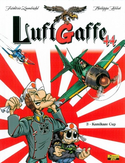 Couverture de l'album Luftgaffe 44 Tome 3 Kamikaze cup