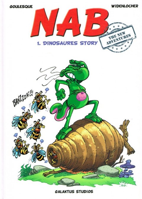 Couverture de l'album Nab - The New Adventures Tome 1 Dinosaures Story