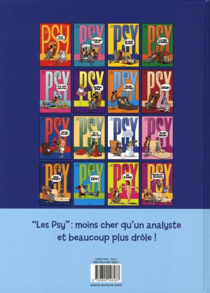 Verso de l'album Les Psy Compilation Tome 1 Bonjour l'angoisse !