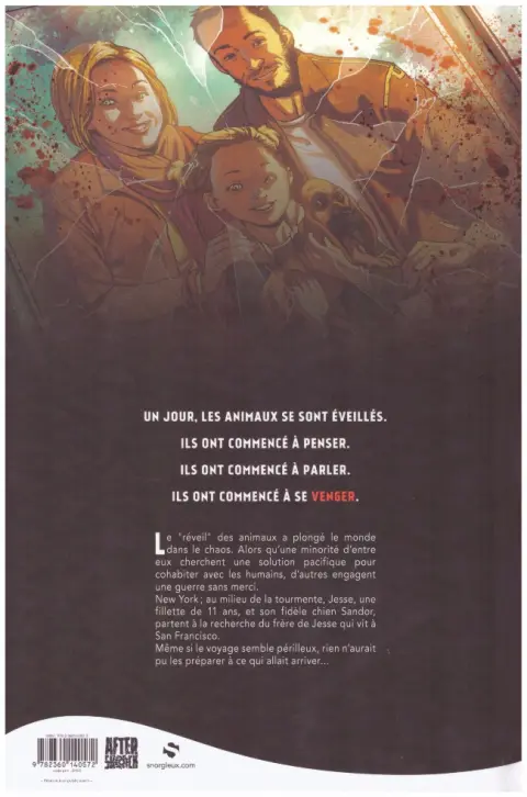 Verso de l'album Animosity Tome 1 Le Réveil