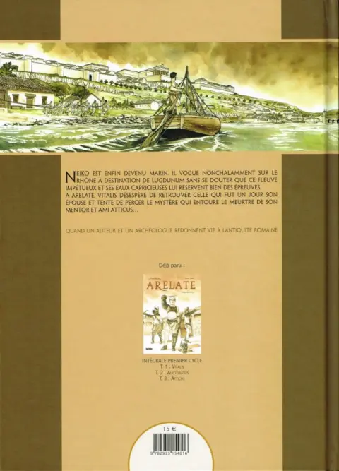 Verso de l'album Arelate Tome 4 Neiko