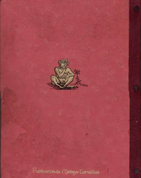 Verso de l'album La Vie exemplaire de Saint Sinus