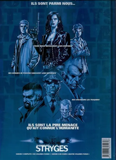 Verso de l'album Le Chant des Stryges Tome 3 Emprises
