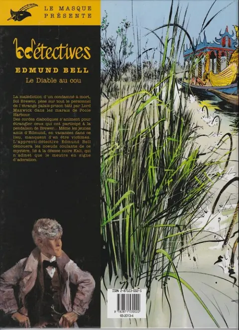 Verso de l'album Les enquêtes d'Edmund Bell Tome 1 Le Diable au cou