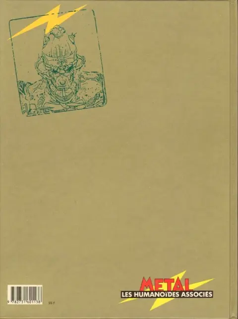 Verso de l'album Exterminateur 17