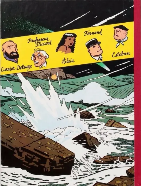 Verso de l'album Freddy Lombard Tome 3 La comète de Carthage