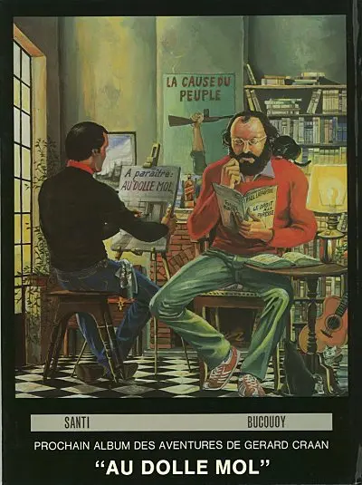 Verso de l'album Une aventure de Gérard Craan Tome 1 Camp de réforme B