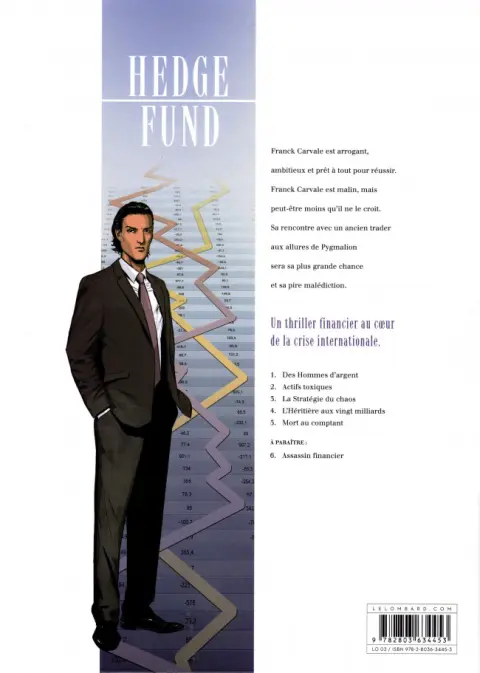 Verso de l'album Hedge Fund Tome 1 Des hommes d'argent