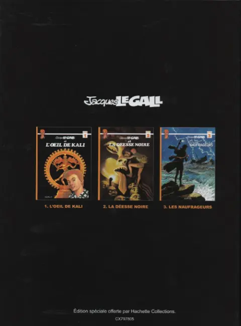 Verso de l'album Jacques Le Gall Tome 3 Les naufrageurs