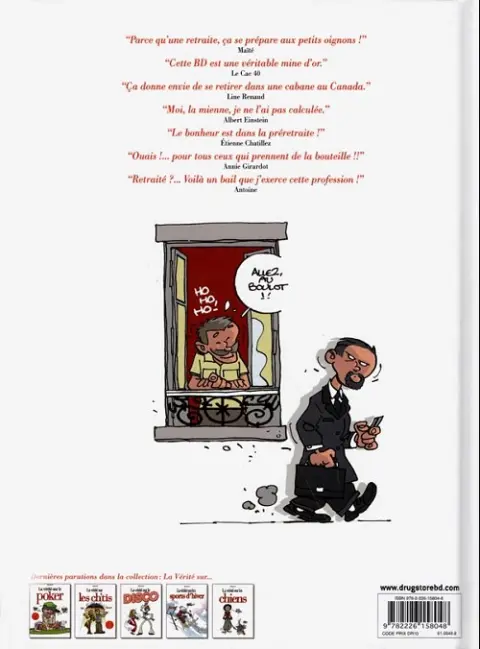 Verso de l'album Nous te souhaitons Tome 2 Nous te souhaitons une bonne retraite