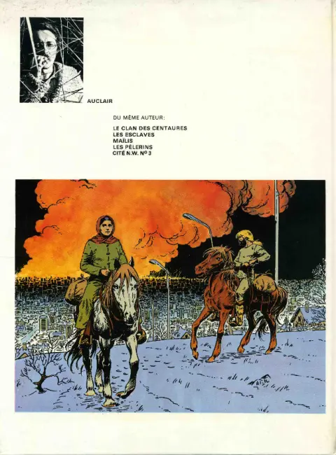 Verso de l'album Simon du Fleuve Tome 5 Cité N.W.N°3