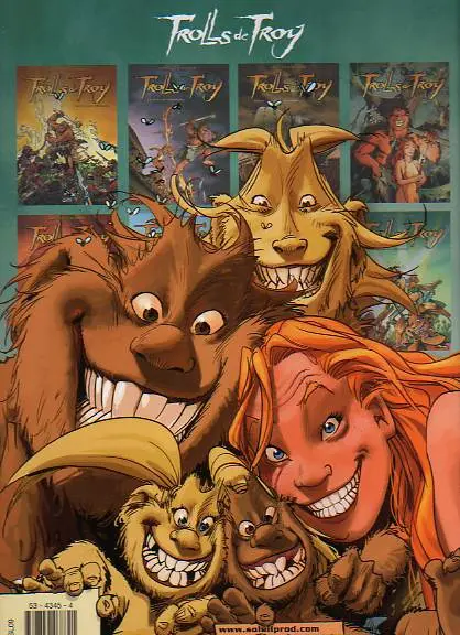Verso de l'album Trolls de Troy Tome 8 Rock'n Troll Attitude