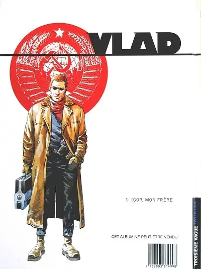 Verso de l'album Vlad Tome 1 Igor, mon frère