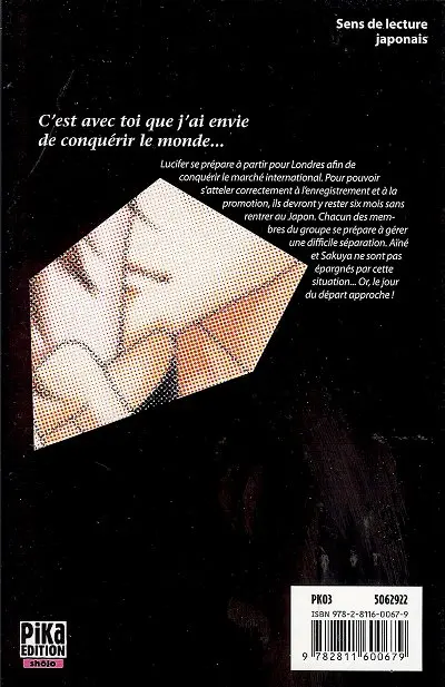 Verso de l'album Kaikan phrase 14