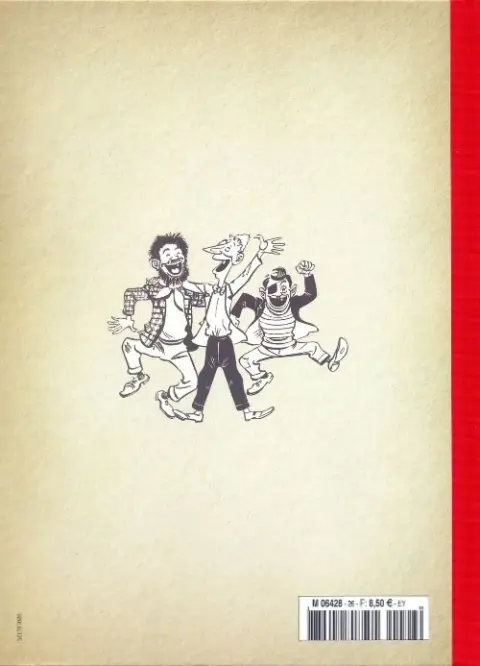 Verso de l'album Les Pieds Nickelés - La collection Tome 27 Les Pieds Nickelés dans le cambouis