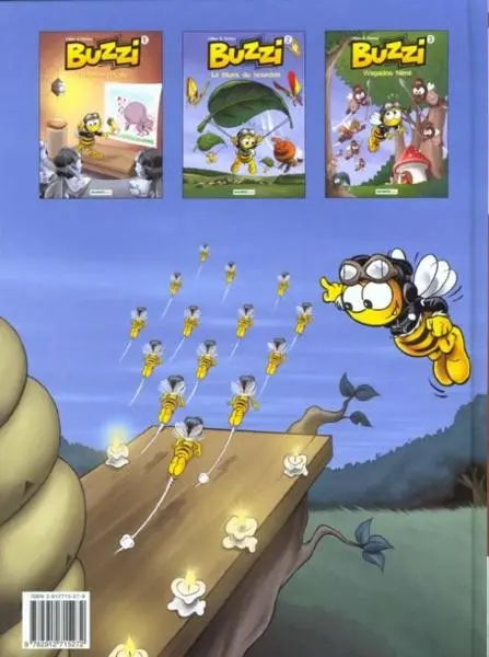 Verso de l'album Buzzi Tome 1 Dégelée royale