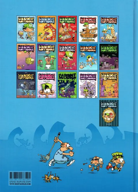 Verso de l'album Kid Paddle Tome 9 Boing ! Boing ! Bunk !