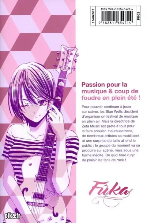 Verso de l'album Fûka 19