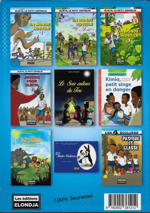 Verso de l'album Les aventures de Mamisha Le prof d'anglais