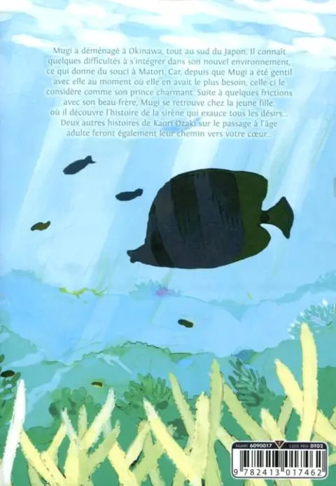 Verso de l'album Mermaid Prince