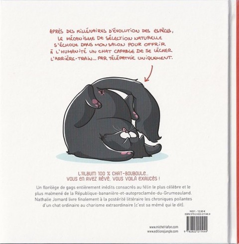 Verso de l'album Chat-Bouboule Tome 1 Chroniques d'un prédateur de salon