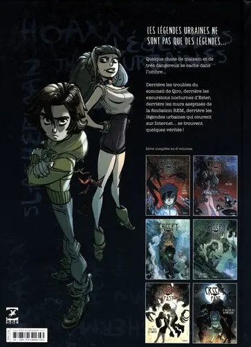 Verso de l'album Creepy past 1/6 Tapi dans l'ombre