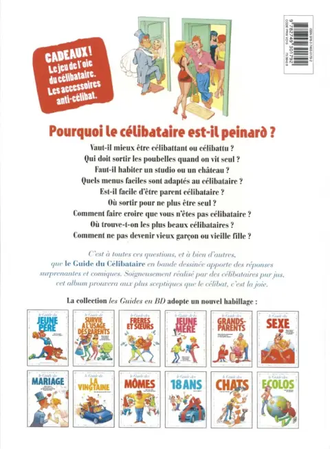 Verso de l'album Le Guide Tome 26 Le guide du célibataire