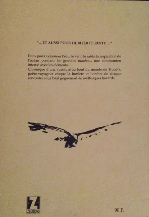 Verso de l'album ...et aussi pour oublier le reste...