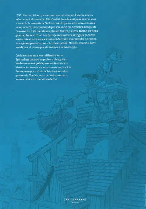 Verso de l'album Révolutionnaires ! Tome 1 Les Princes Misère
