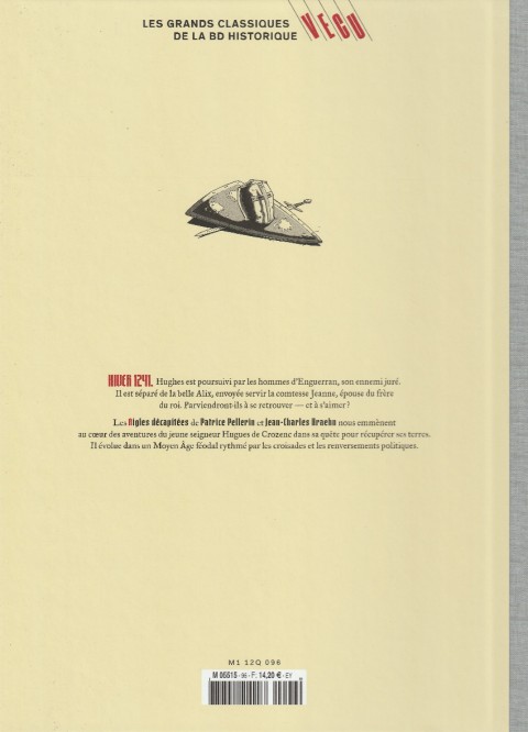 Verso de l'album Les grands Classiques de la BD Historique Vécu - La Collection Tome 97 Les Aigles décapitées - Tome II : L'Héritier sans nom