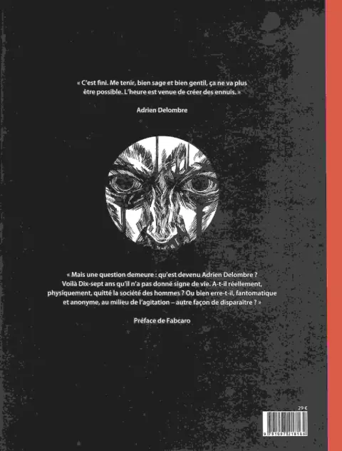 Verso de l'album La dernière illusion
