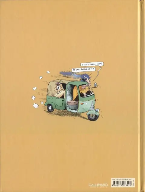Verso de l'album Commissaire Kouamé 1 Un si joli jardin