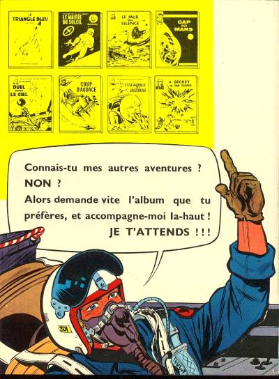 Verso de l'album Les aventures de Dan Cooper Tome 9 3 Cosmonautes