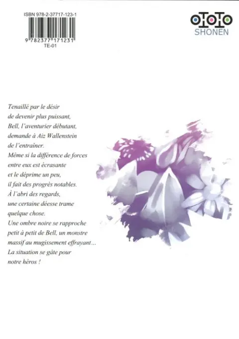 Verso de l'album Dan Machi - La Légende des Familias 5