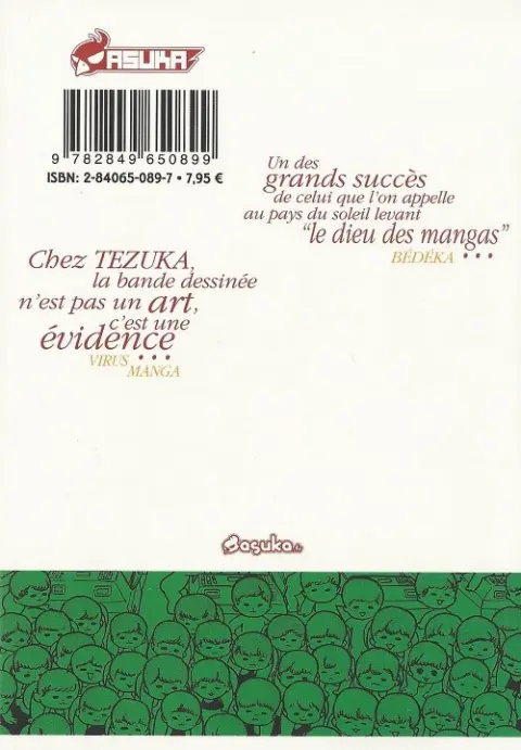 Verso de l'album L'Enfant aux trois yeux 1